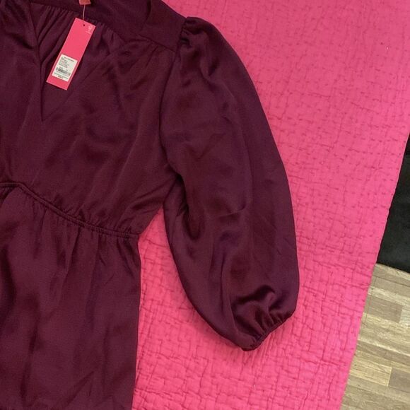 Lilly Pulitzer Deacon Dress in Amarena Cherry - Picture 4 of 10